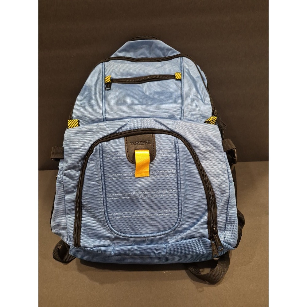 New YOREPEK Blue Travel Backpack, 50L Laptop Backpacks for Men Women 19" X 13"